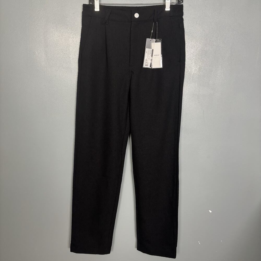 By David Kollar Trouser Pants Dress Lint Black XS New Tags